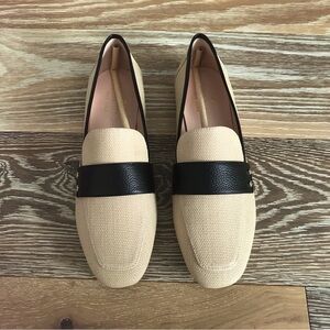 Kate spade, Marina, Raffia straw flats, Size 7